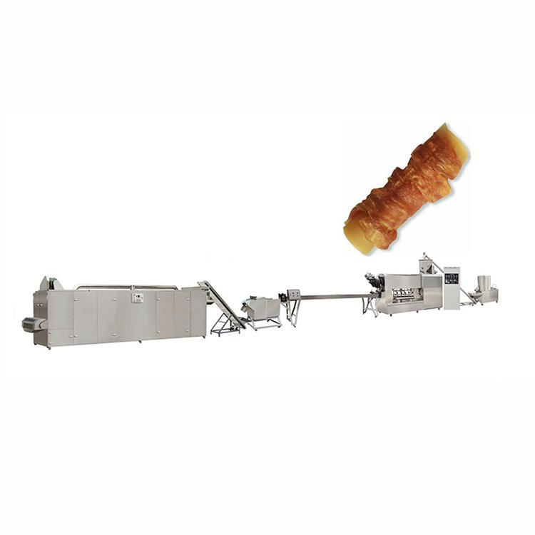 Dog Rawhide Chew Machine Chewing Dog Food Extrusion Machine Pet Treats Chews Food Machine