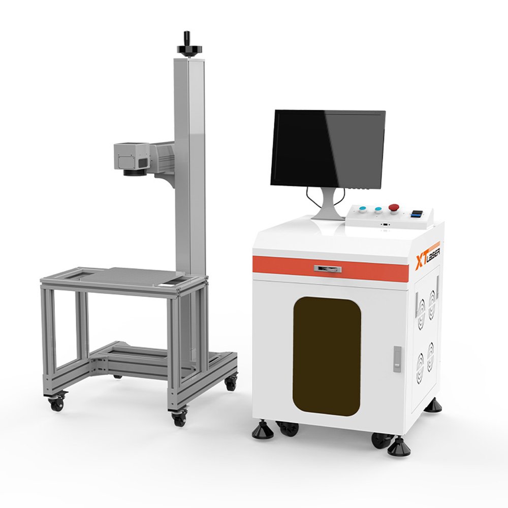 XT LASER Fully enclosed fiber laser marking machine for sale IPG/Raycus