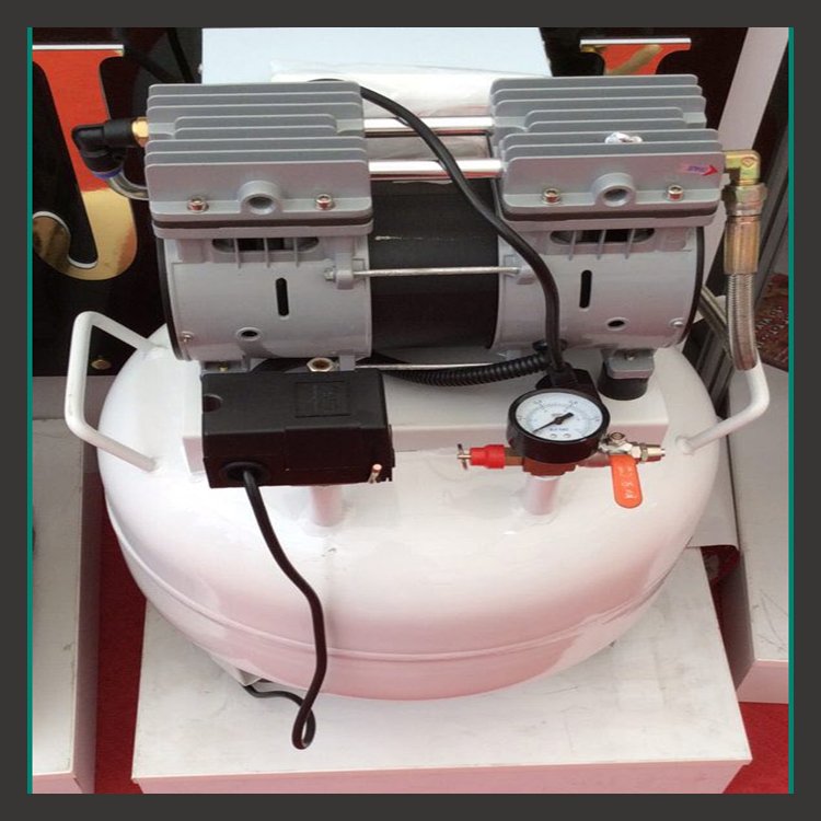 silent oil free air dental compressor with other dental equipments
