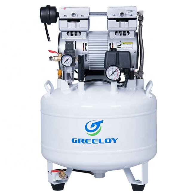 Low Noise Dental Equipment Oilless Air Compressor For Dental Clinic