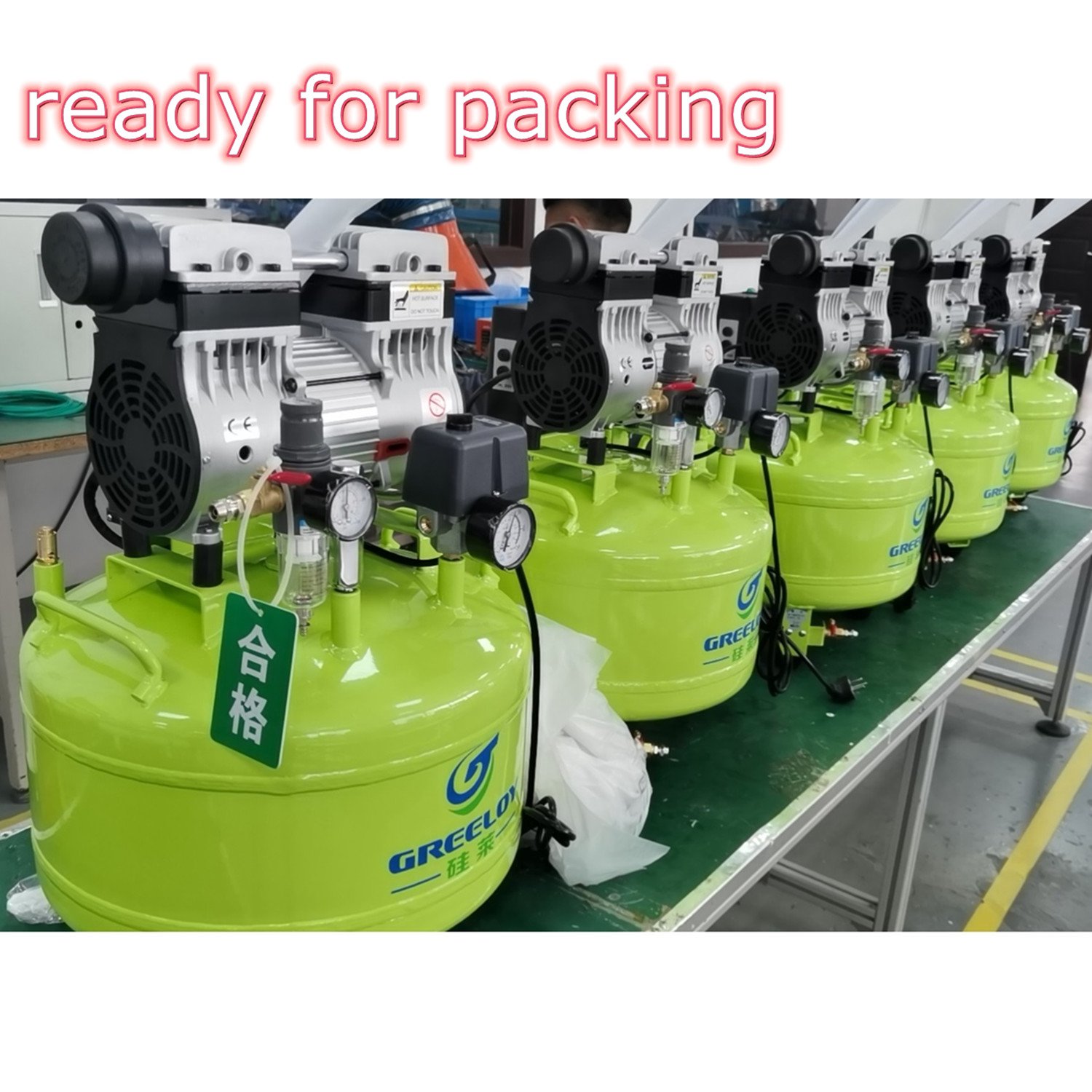 Low Noise Dental Equipment Oilless Air Compressor For Dental Clinic