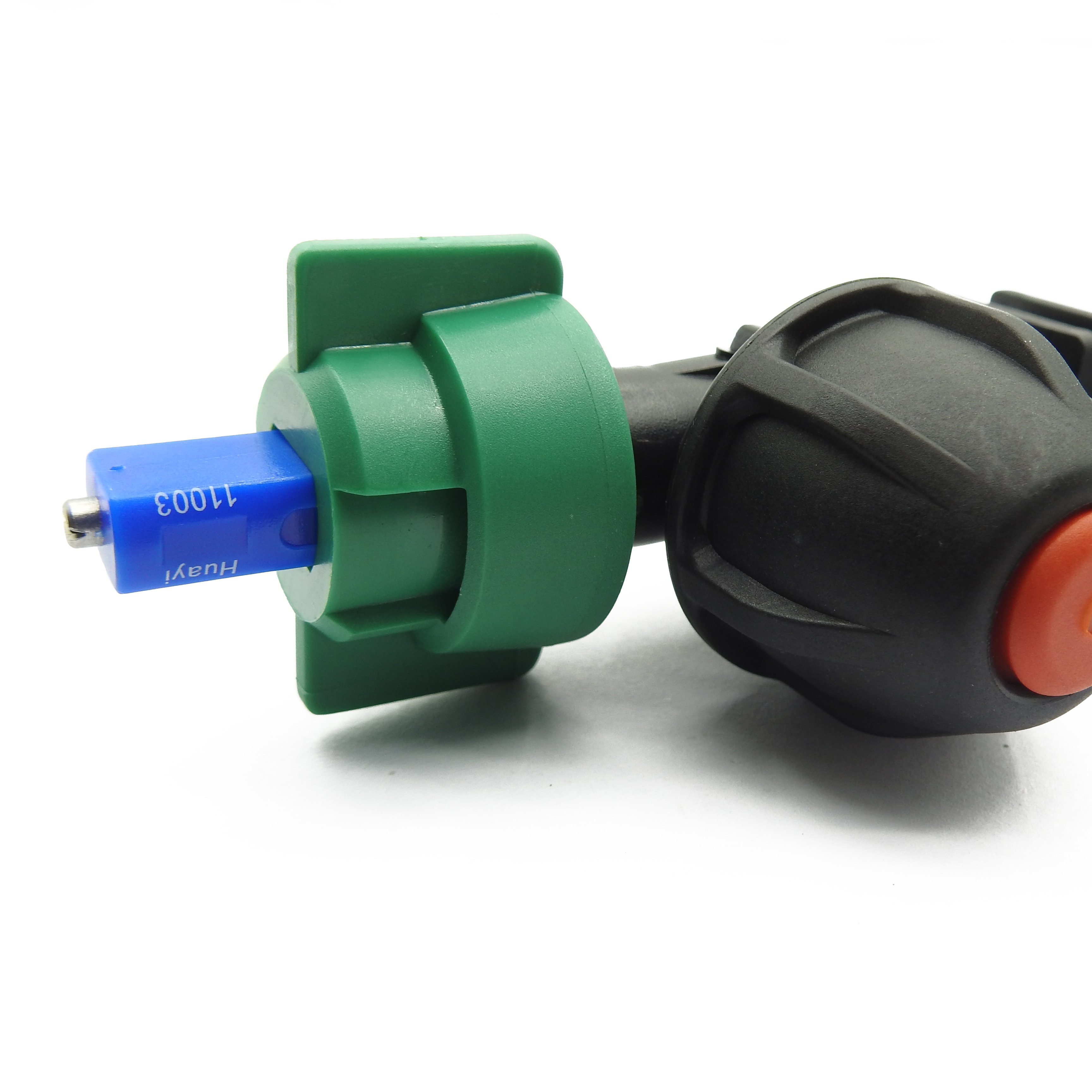 Quick Connection Agricultural Crop Protection Spray Nozzle Agricultural Flat Fan Outlet Single Nozzle Body for Wet Boom Hot Sale