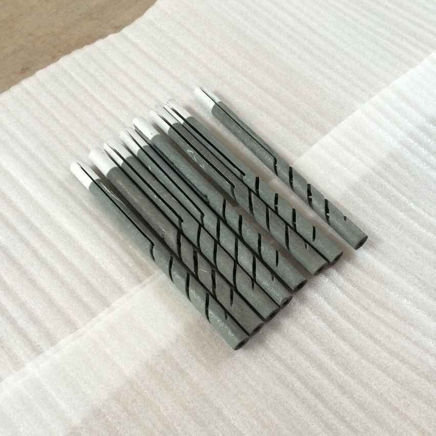 Laboratory dental furnace double spiral type sic heating elements