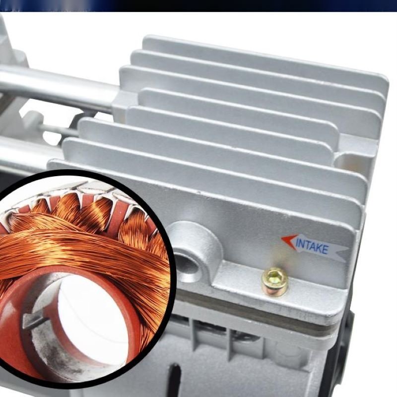580W high pressure air compressor pump head 6bar 68DB silent oil-free air compressor head for dental equipment