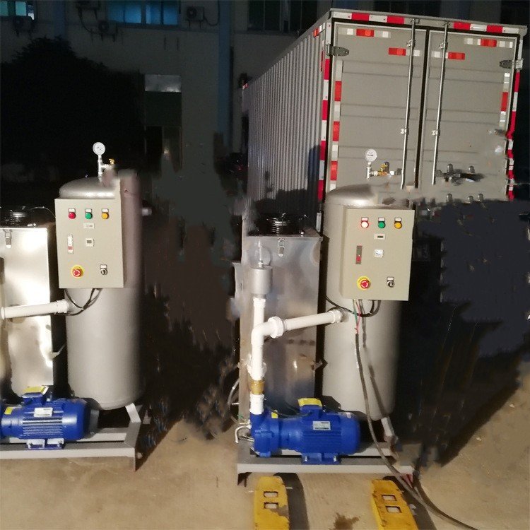 industry vacuum pump automatic drainage system customized vacuum unit of negative pressure station CNC