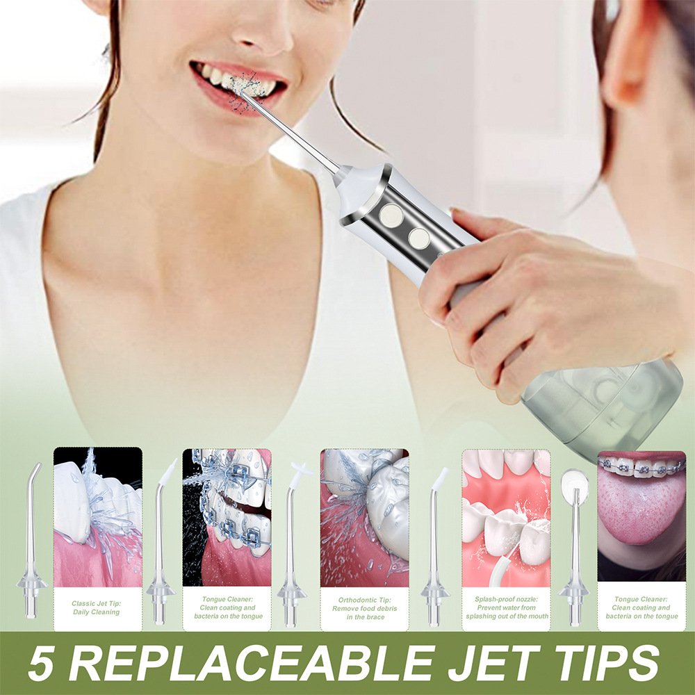 Oral Irrigator Cheap Wholesale IPX7 Waterproof Electric Teeth Cleaning Device Home Travel Dental Floss Water Flosser