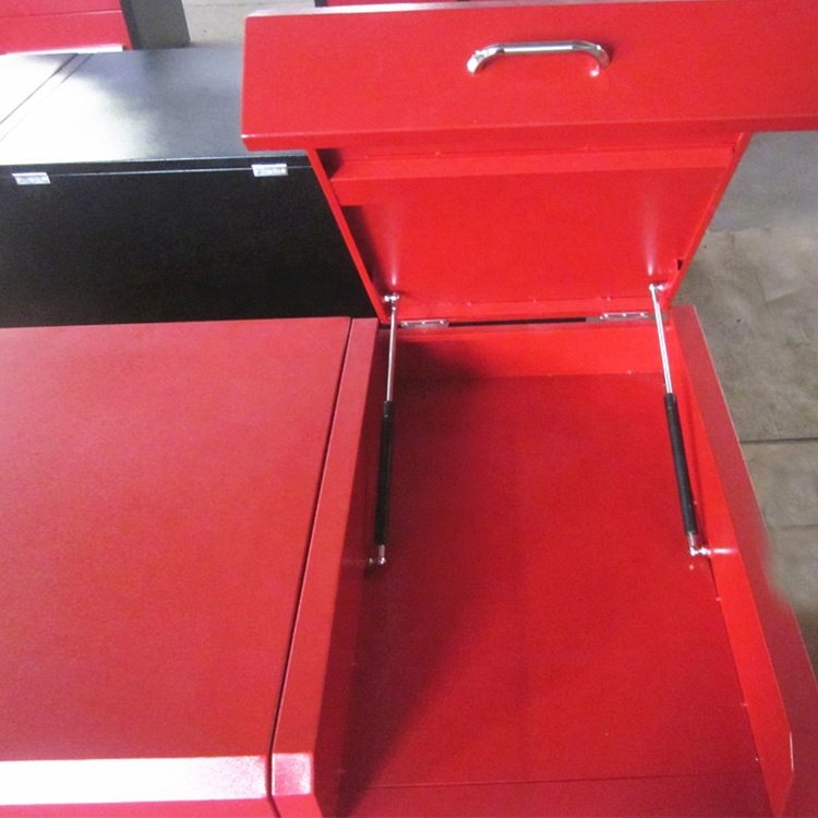 BOF Workshop Metal Tool Trolley Galvanized Steel Garage Cabinet Tool Sets With Handle And Wheels