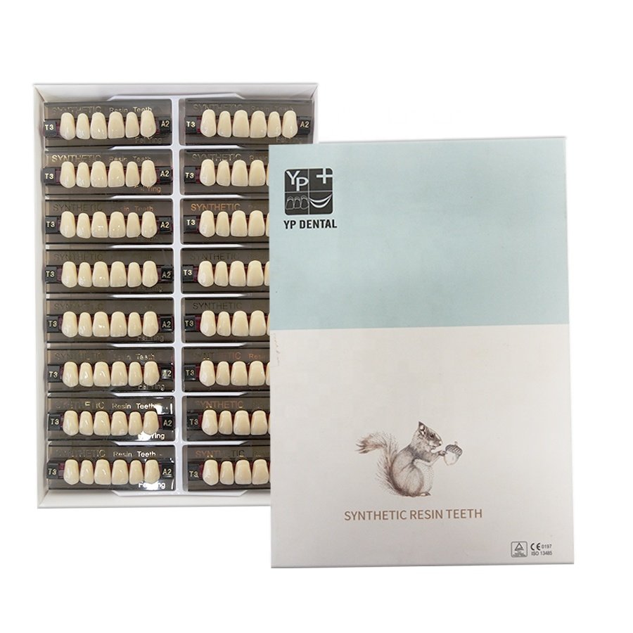Factory OEM Multi layer Dental Acrylic Resin Teeth Synthetic Resin Acrylic Composite Teeth for Dental Prosthesis