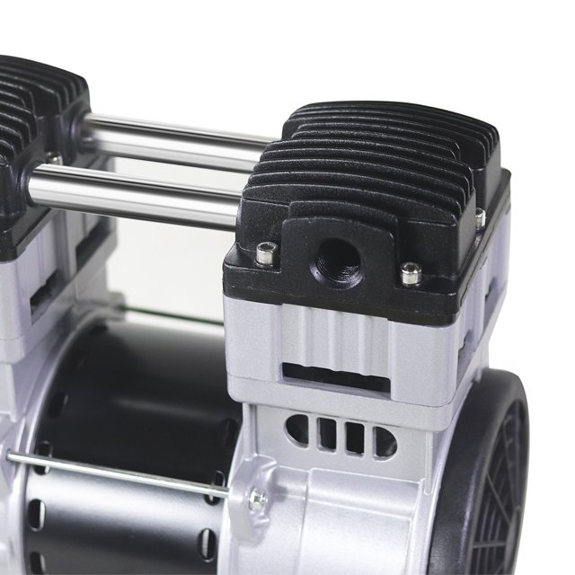 JD Silent 1hp 2hp 750w 1500w paint sprayer oilless dental industrial motor head mini piston oil free air compressor pump