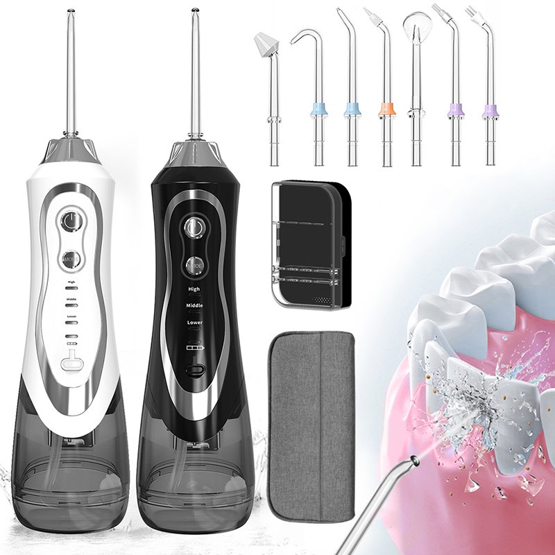 Professional Oral Irrigator Rechargeable Dental Irrigator Teeth Whitening Clean Oral Dental Floss Water Jet Irrigator H2Ofloss