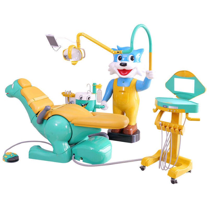 Electric Completed CE ISO Approved Multiple Functions Cartoon Children Dental Chair Unit