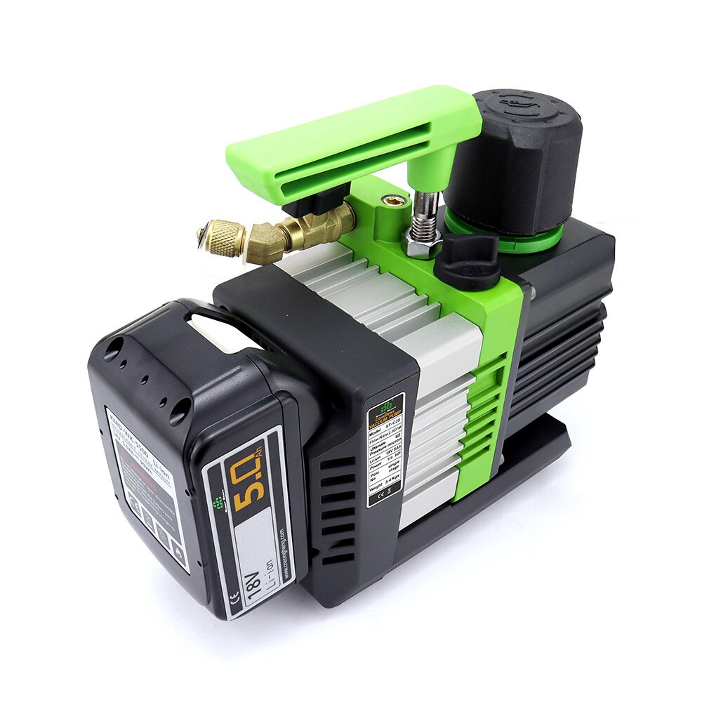 Vacuum Pump Super Star ST-2BM 2.5CFM 50Hz 60Hz Built-In Solenoid Safety Explosion-Proof 220v 110v intelligent DUAL vacuum pump