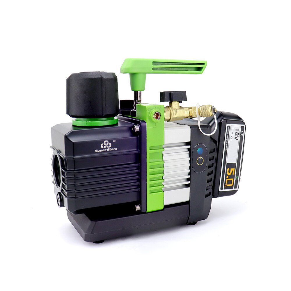 Vacuum Pump Super Star ST-2BM 2.5CFM 50Hz 60Hz Built-In Solenoid Safety Explosion-Proof 220v 110v intelligent DUAL vacuum pump