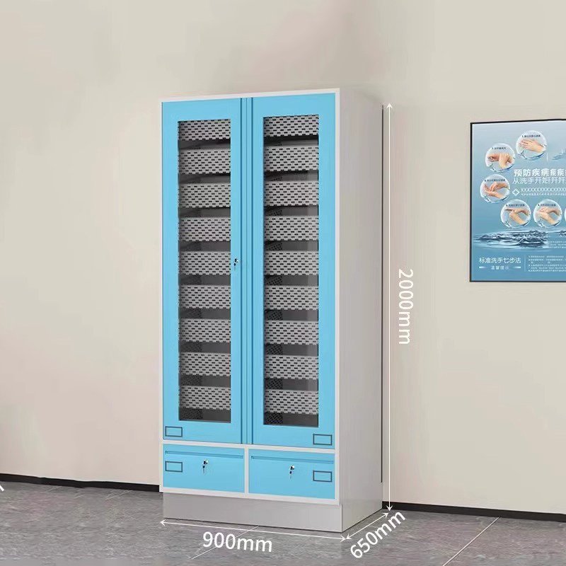 Hospital Furniture and Equipment Metal Modern Modular Medical Furniture Dental Medicine Cabinets with Drawers