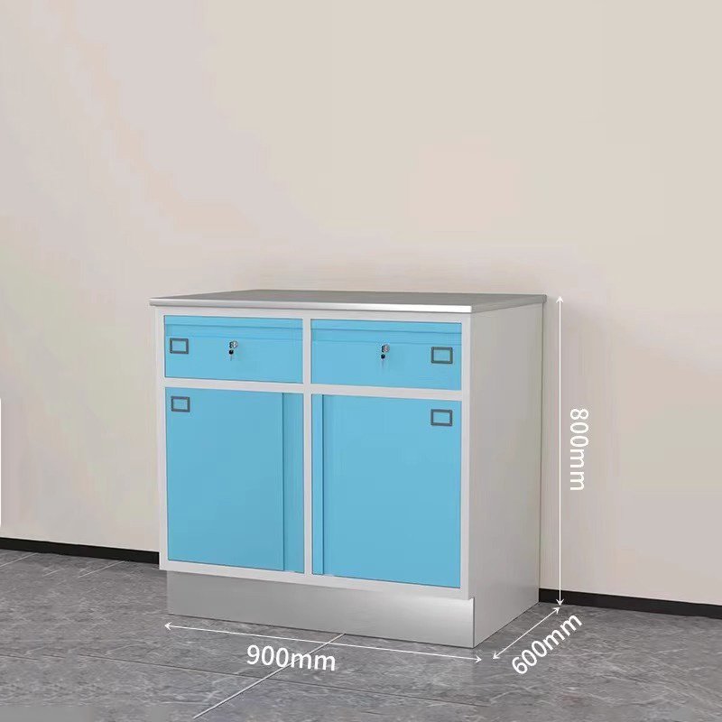 Hospital Furniture and Equipment Metal Modern Modular Medical Furniture Dental Medicine Cabinets with Drawers
