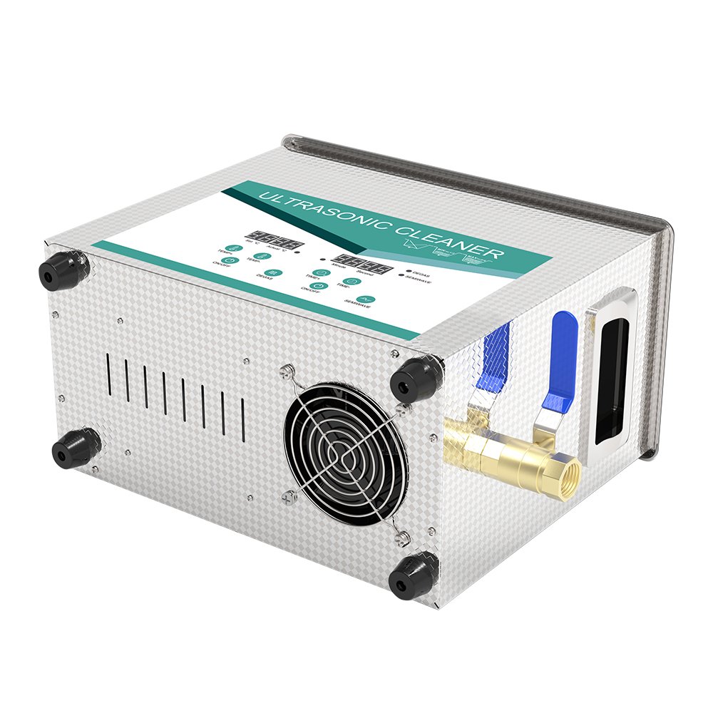 For dental instruments tools cleaning equipment ultrasonic ultrasound 6.5L digital with drainage heater 300w