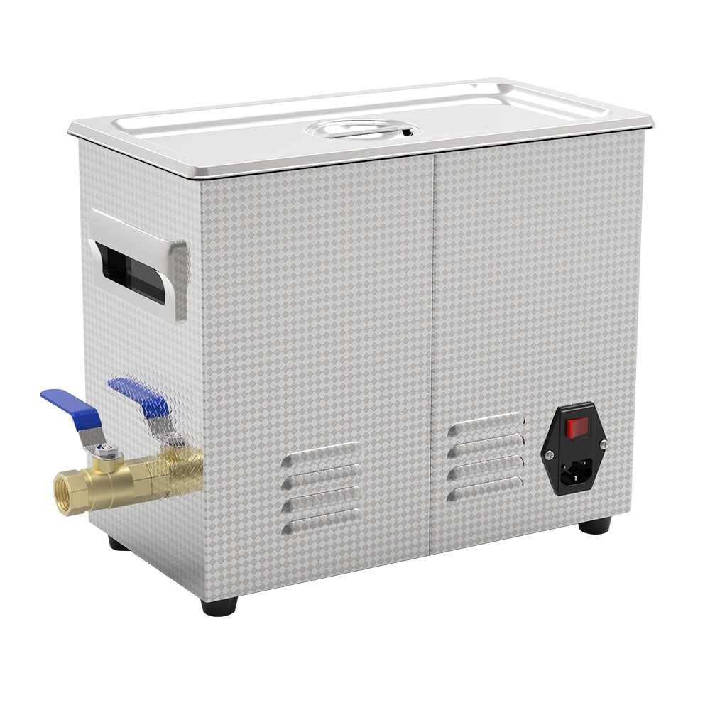 For dental instruments tools cleaning equipment ultrasonic ultrasound 6.5L digital with drainage heater 300w
