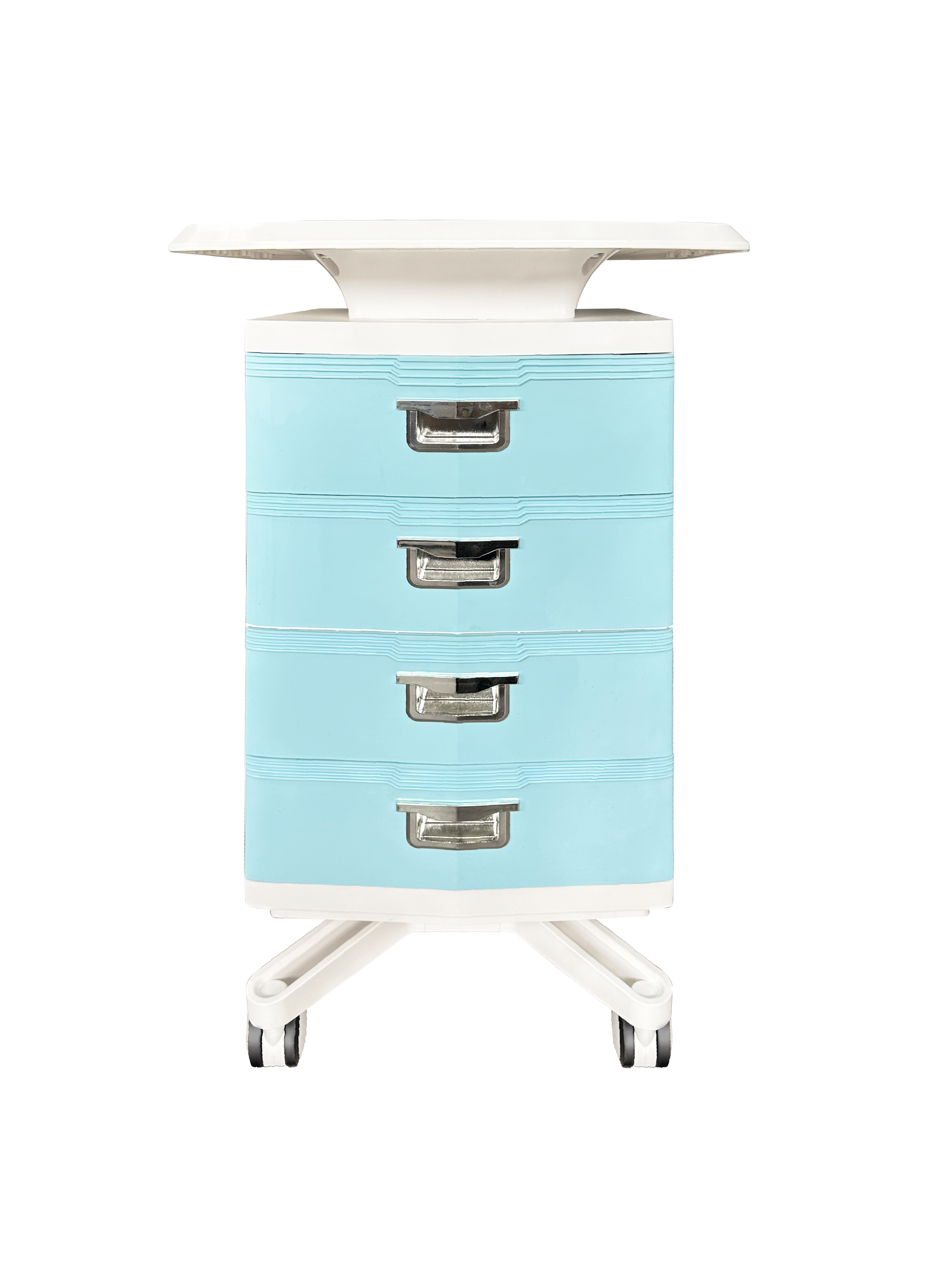 Dental Clinic Hospital Storage Cabinet Mobile Storage Table with Casters Convenient Dental Tools Trolley