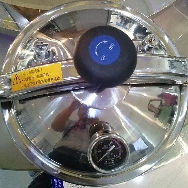 Laboratory microbial cultivation use 18 liter steam autoclave