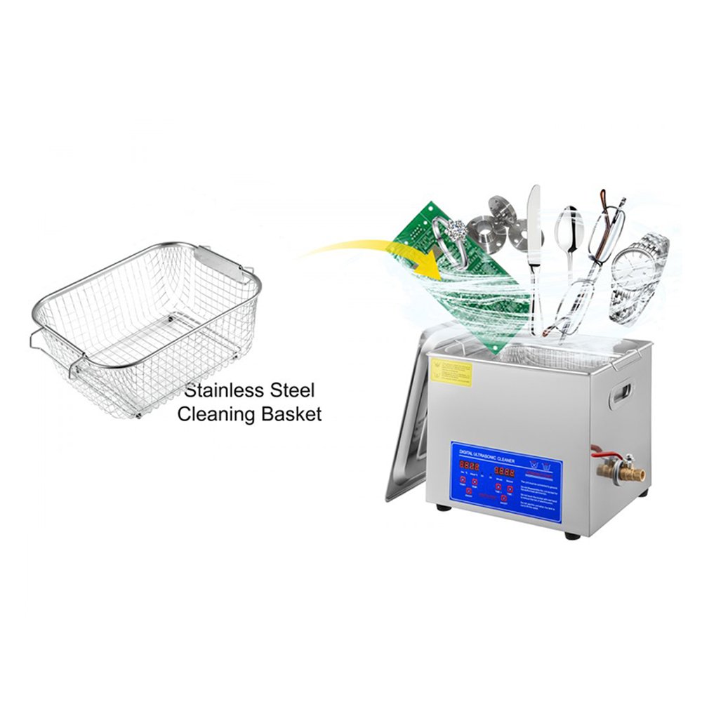 2 years warranty 2-30L Smart touch control digital Ultrasonic cleaner for Dental hardware parts ultrasonic washing machine