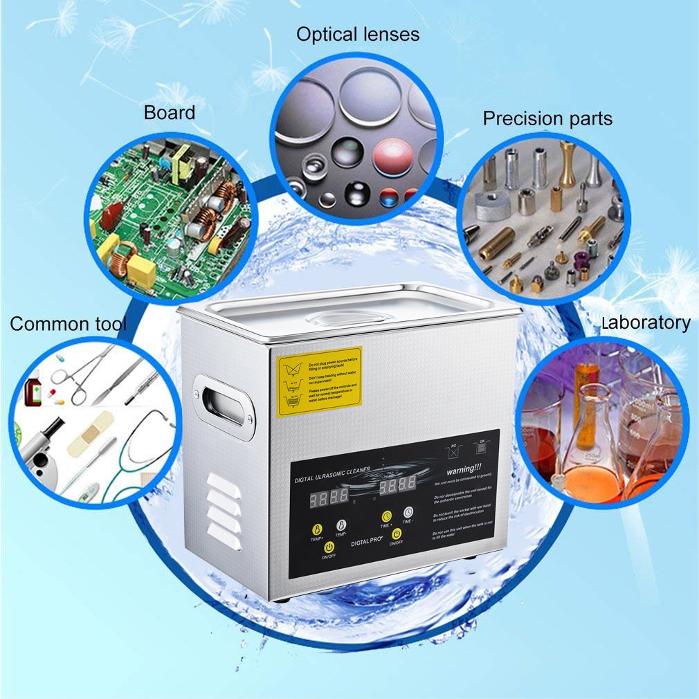 2 years warranty 2-30L Smart touch control digital Ultrasonic cleaner for Dental hardware parts ultrasonic washing machine