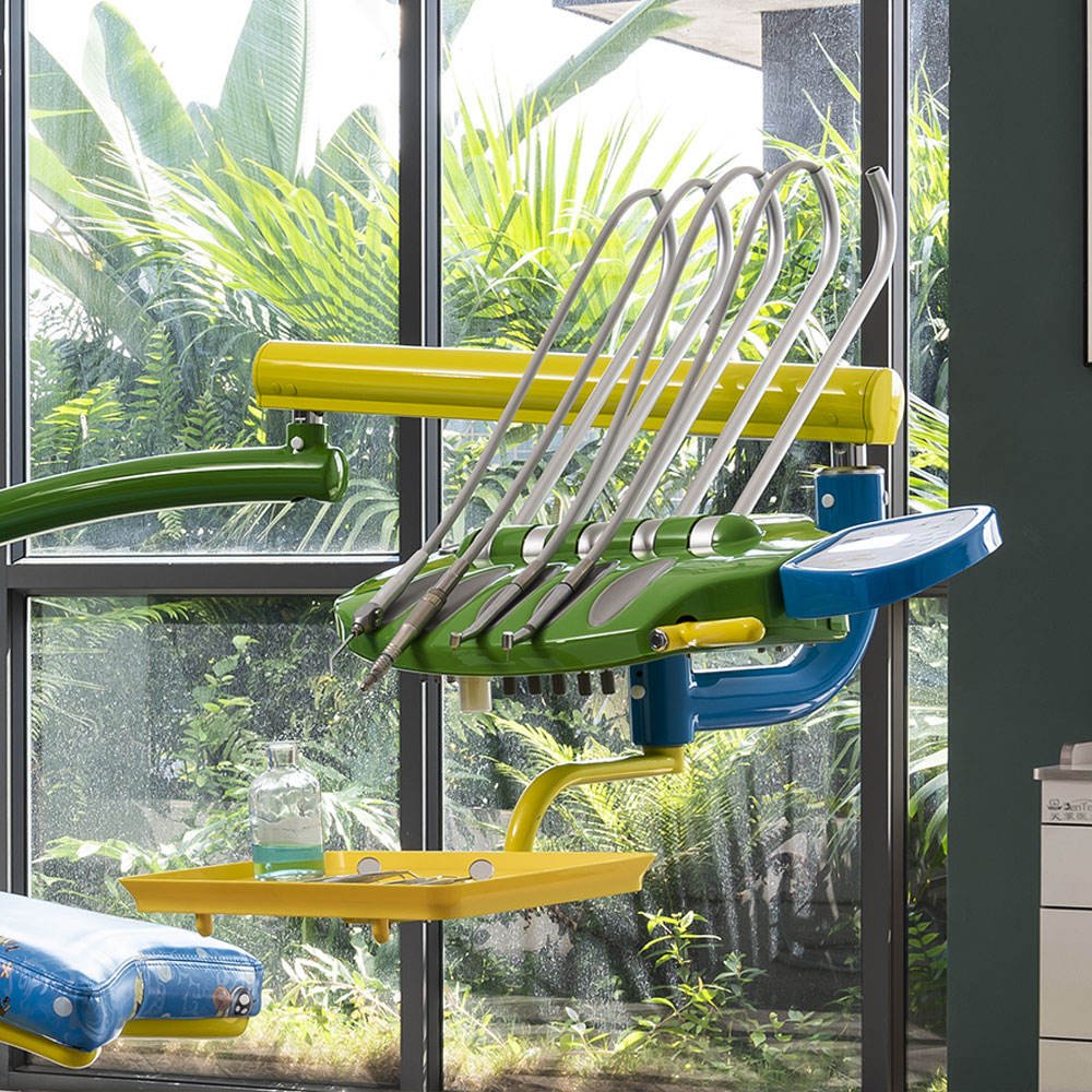 Chaises dentaires pour enfants New Cartoon Fish Type Professional Manufacturer Children Dental Chair Cheap Price