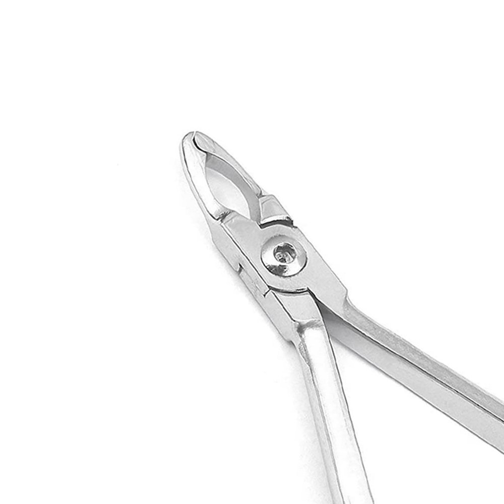Reusable Dental Pliers Johnson Plier For Crown Band Contouring L-Key Joint Plier, Stainless Steel