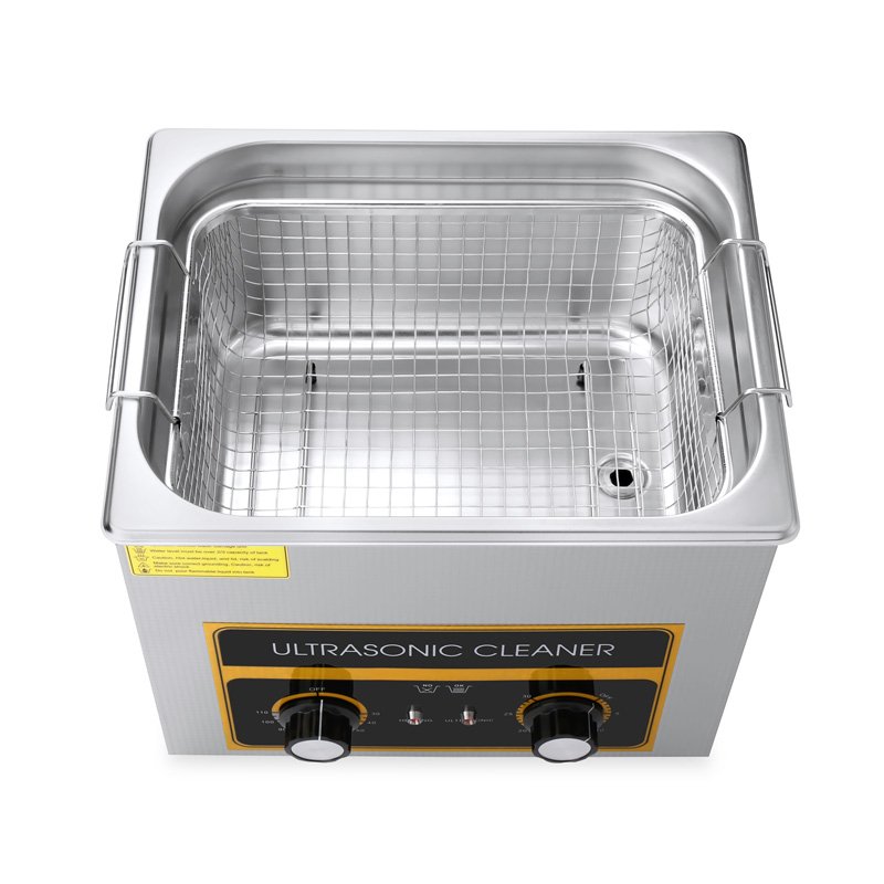 Ultrasonic Cleaner 10L Stainless Steel Bath 360W Mechanical Timer Industrial Equipment 220V Lab Dental Sonic Washer