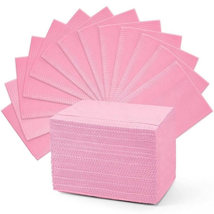 Tattoo Disposable Dental Bibs Tattoo Table Cover Waterproof 125Pcs/pack tattoo waterproof 3ply sheet