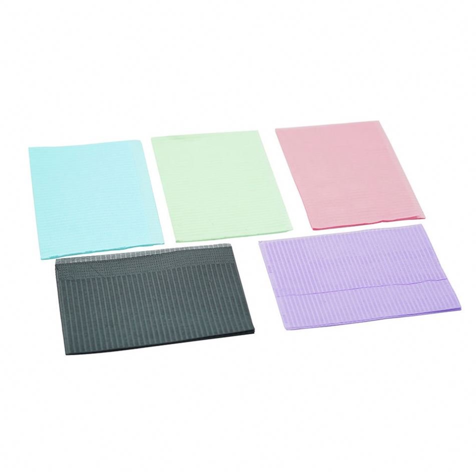 Tattoo Disposable Dental Bibs Tattoo Table Cover Waterproof 125Pcs/pack tattoo waterproof 3ply sheet