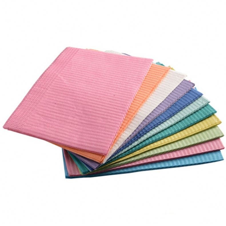 Tattoo Disposable Dental Bibs Tattoo Table Cover Waterproof 125Pcs/pack tattoo waterproof 3ply sheet