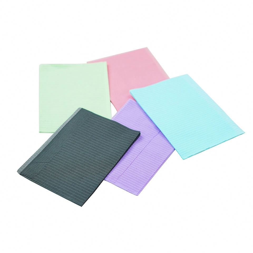 Tattoo Disposable Dental Bibs Tattoo Table Cover Waterproof 125Pcs/pack tattoo waterproof 3ply sheet