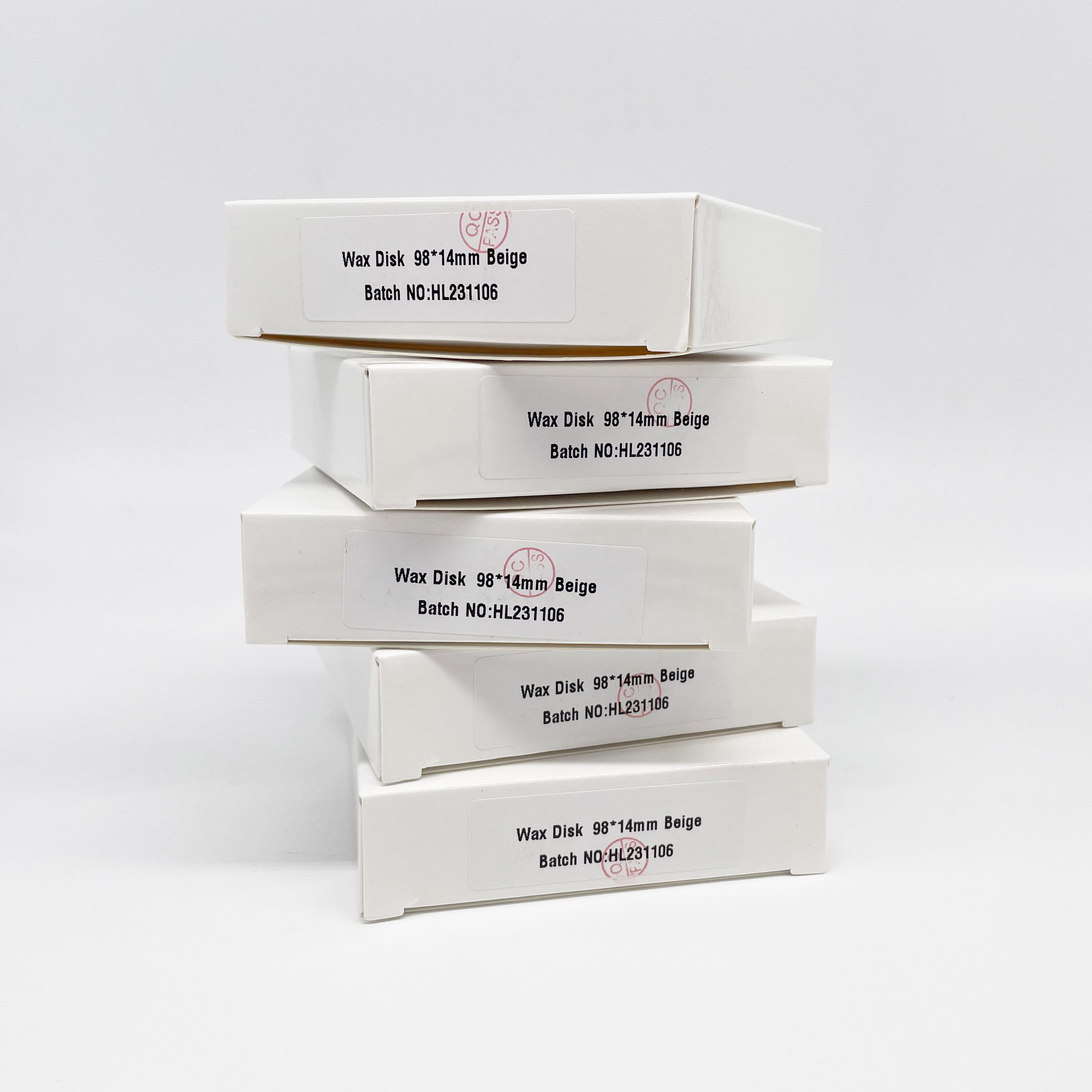 Wholesale Price dental wax blocks manufacture for Dental Lab CAD CAM denture carving