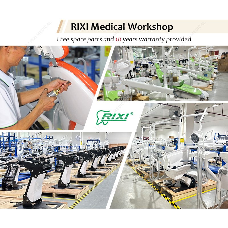 Dental Chair Unit Prices High Quality Luxury Treatment Free Space Parts Dental Equipment Silla Dental Dental Unit