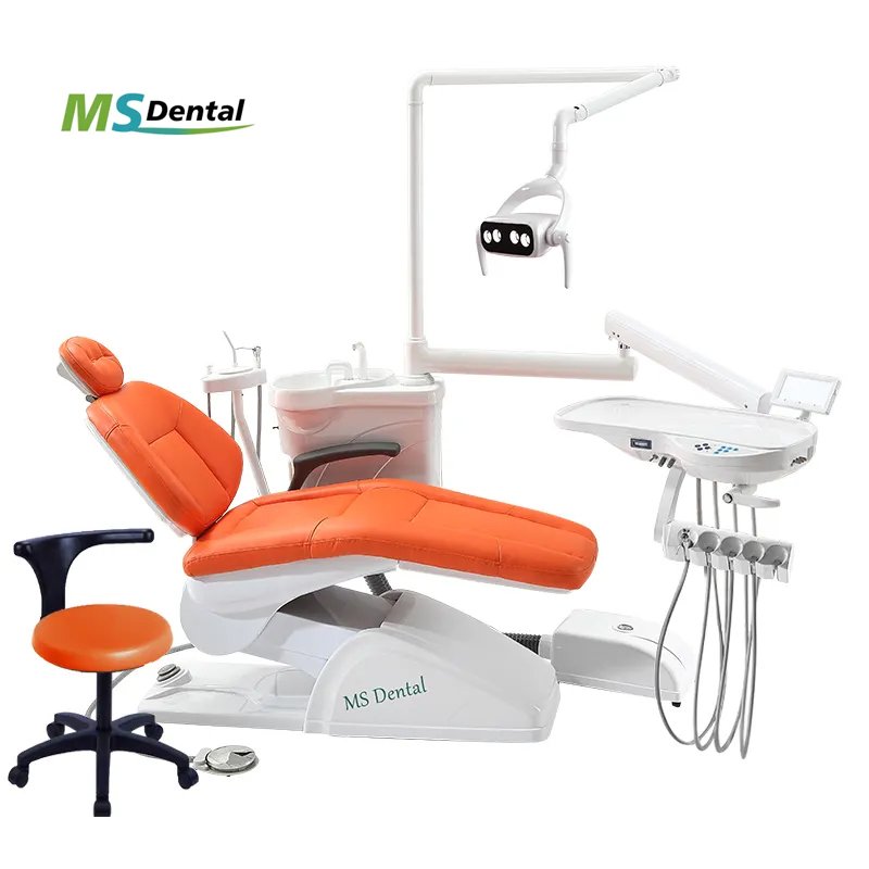 Good Quality dentist Left Hand Dental Chair with Cheap Price of dental unit chair