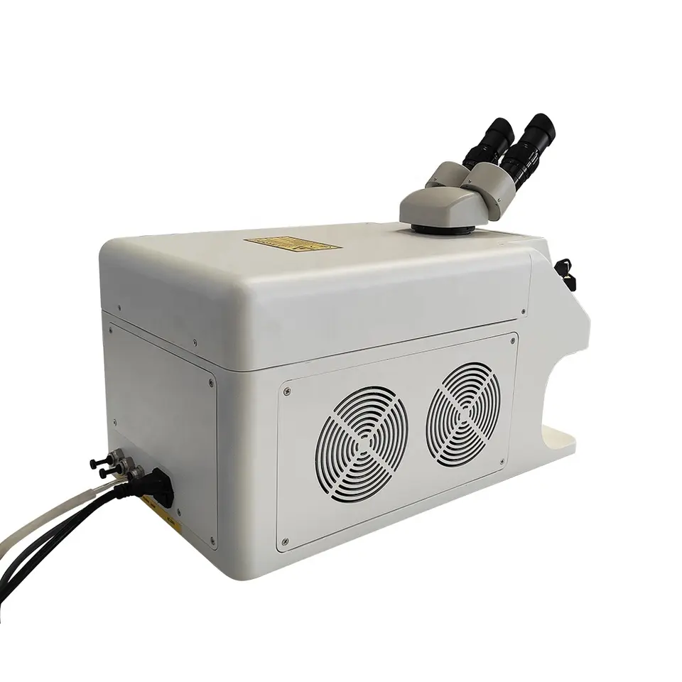 100J 100W Mini Desktop CCD Dental Gold Silver Platinum Jewelry Spot Welder Industrial Fiber Laser Welding Machine
