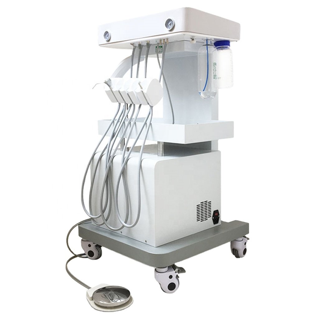 Mobile Dental Unit With LED Lamp and Intraoral Camera Other Dental Equipments