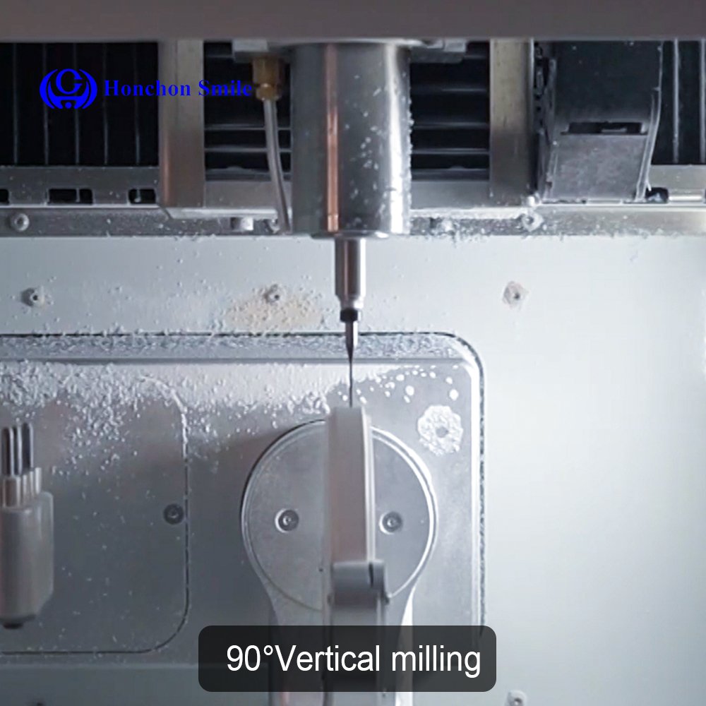 HONCHON Zirconia Milling Machine Price Dental Lab Equipment Dry CADCAM Dental 5 Axis Milling Machine CNC