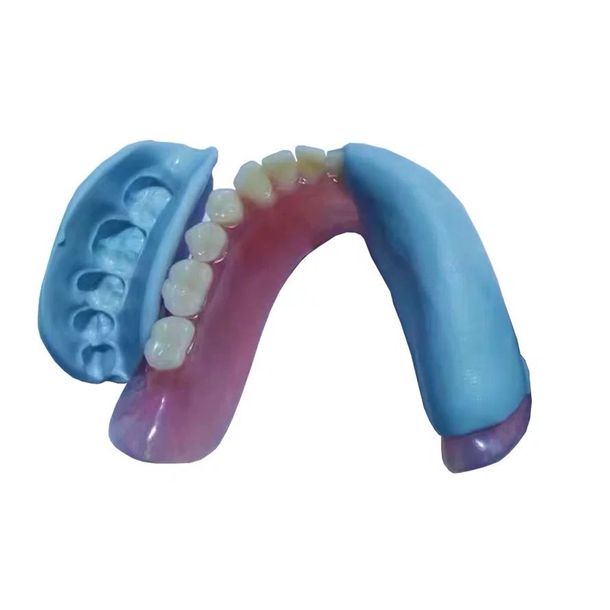 Dental technicians dentist use silicone rubber material model taking product 5kg+5kg