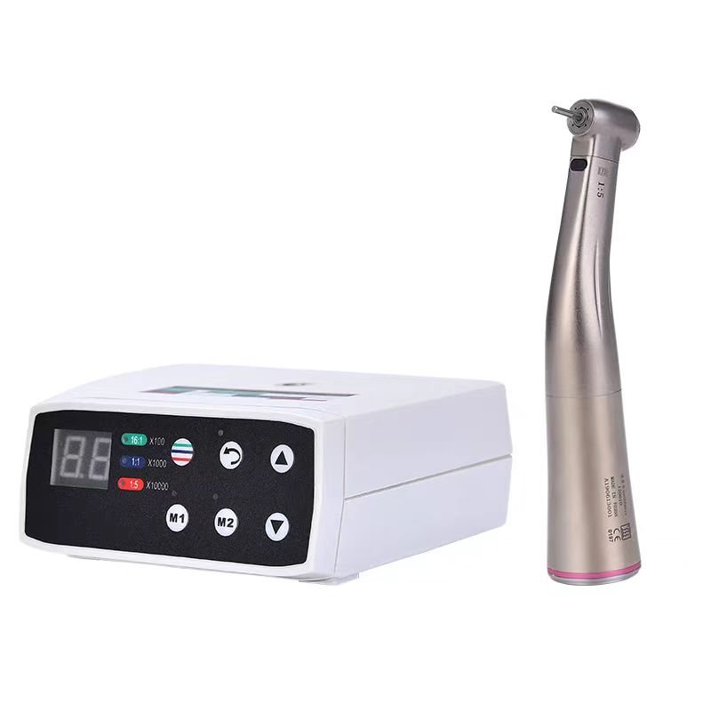 Dental Manufacturer NKS stainless steel contra angle 1:5 low speed dental handpiece