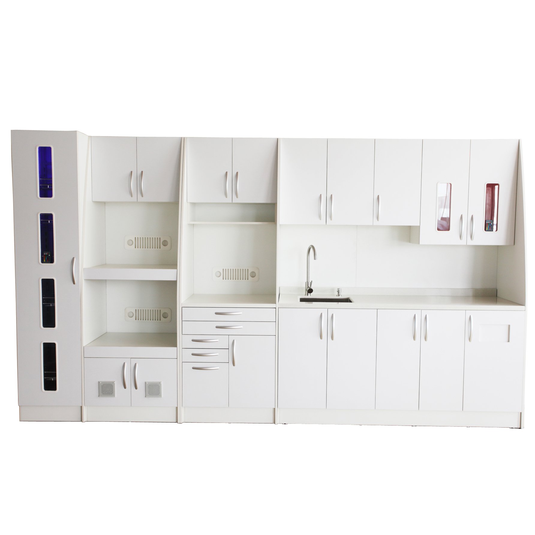 Luxury Led dental Drawer Cabinet Furniture For dental Cabinet dental equipments Medical Furniture For Clinic