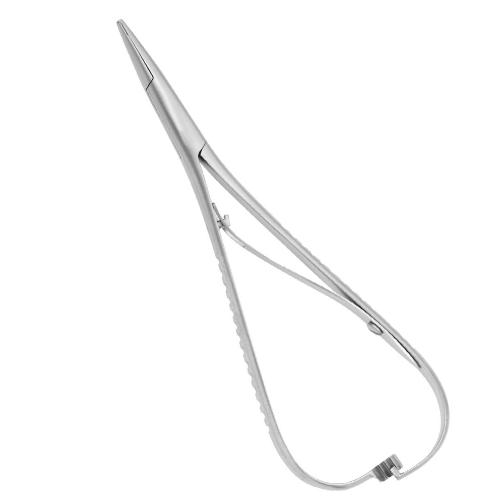 Elastomeric Ligature Placing forceps with groove falcon 140 mm