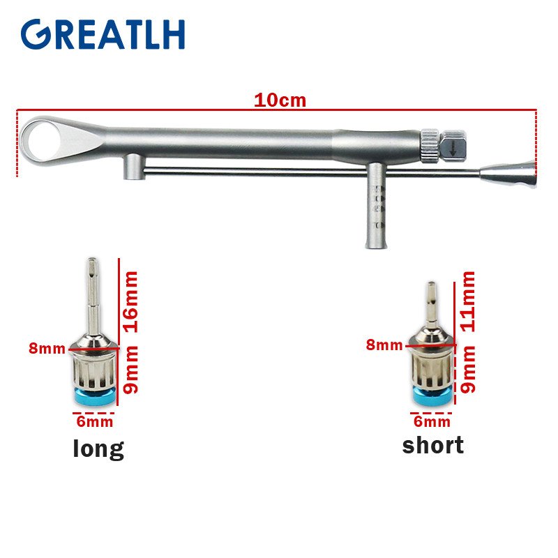 Hot Sale 16pcs Colorful Dental Implant Torque Wrench Dental Implant Surgical Kit For Dental Equipments