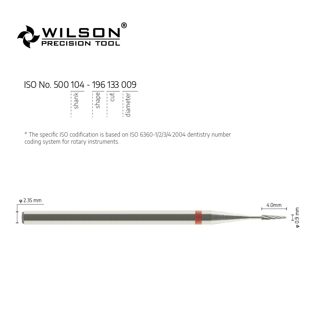 Standard Lab Dental Equipment Diamond Bur Manufacturer Dental Burs 5000803