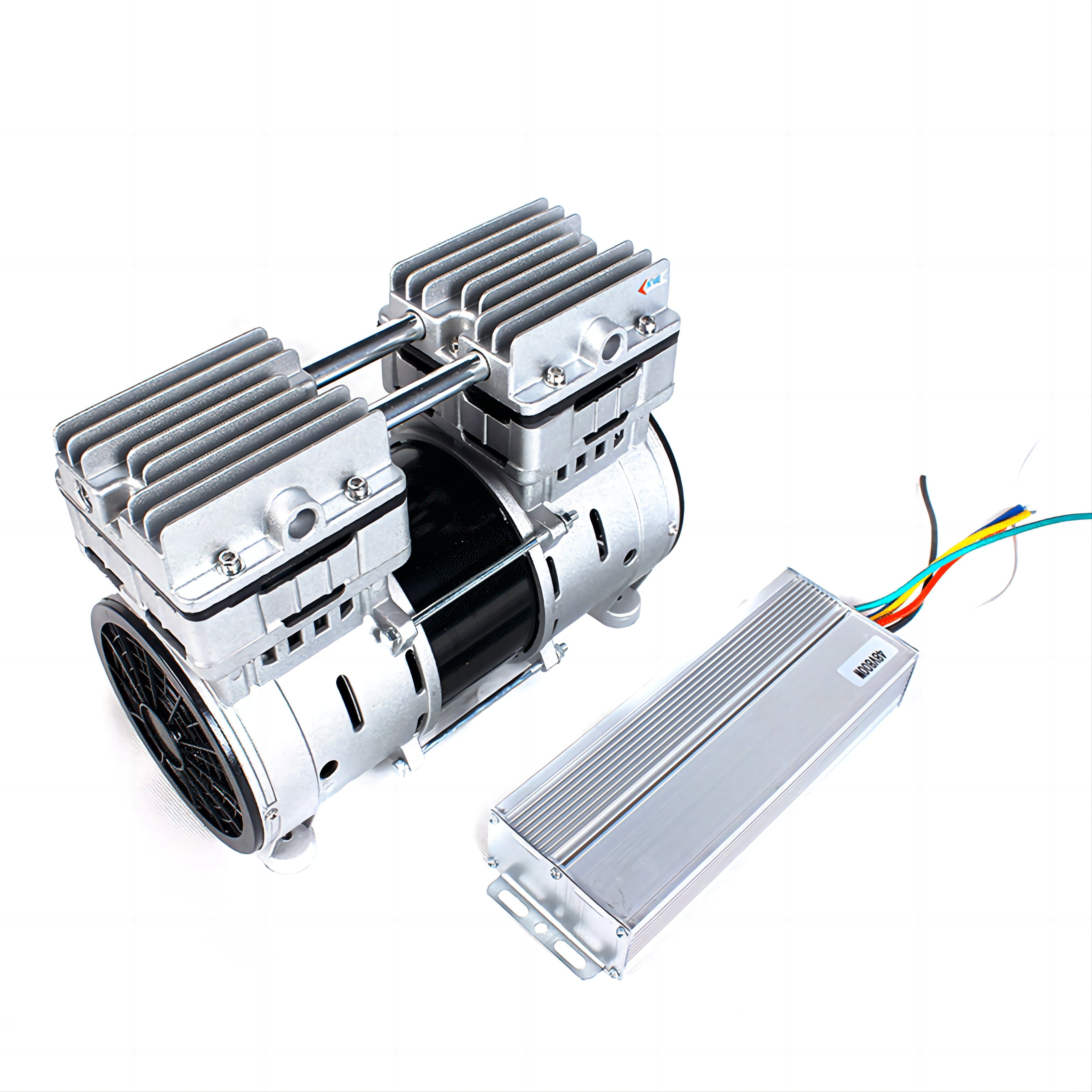Safety Low Noise Oil Free Piston Air Compressor 120L Portable Pump 800W Dental Silent Oilless Air Compressor