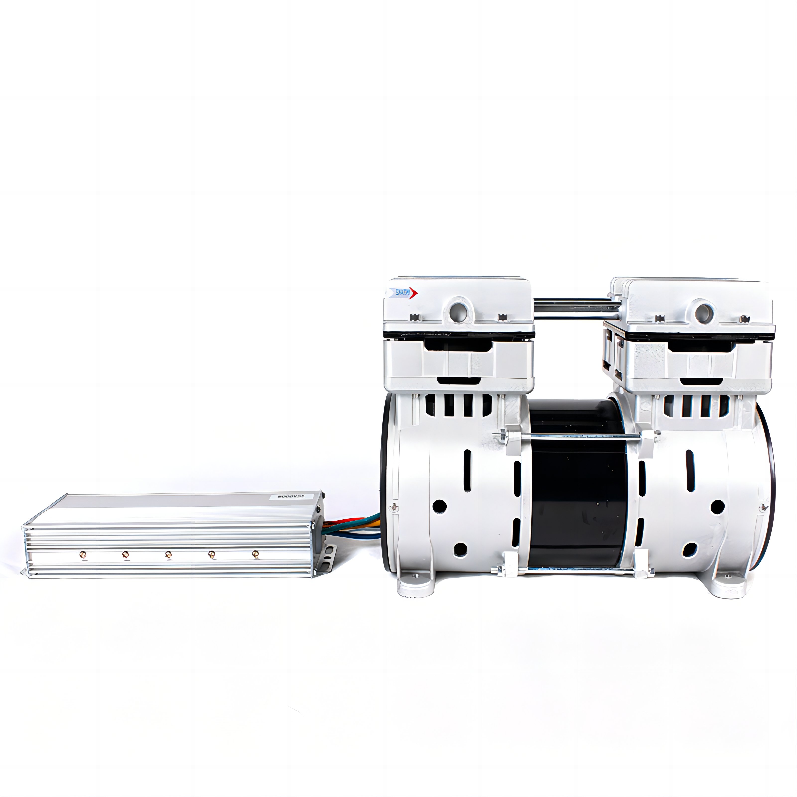 Safety Low Noise Oil Free Piston Air Compressor 120L Portable Pump 800W Dental Silent Oilless Air Compressor