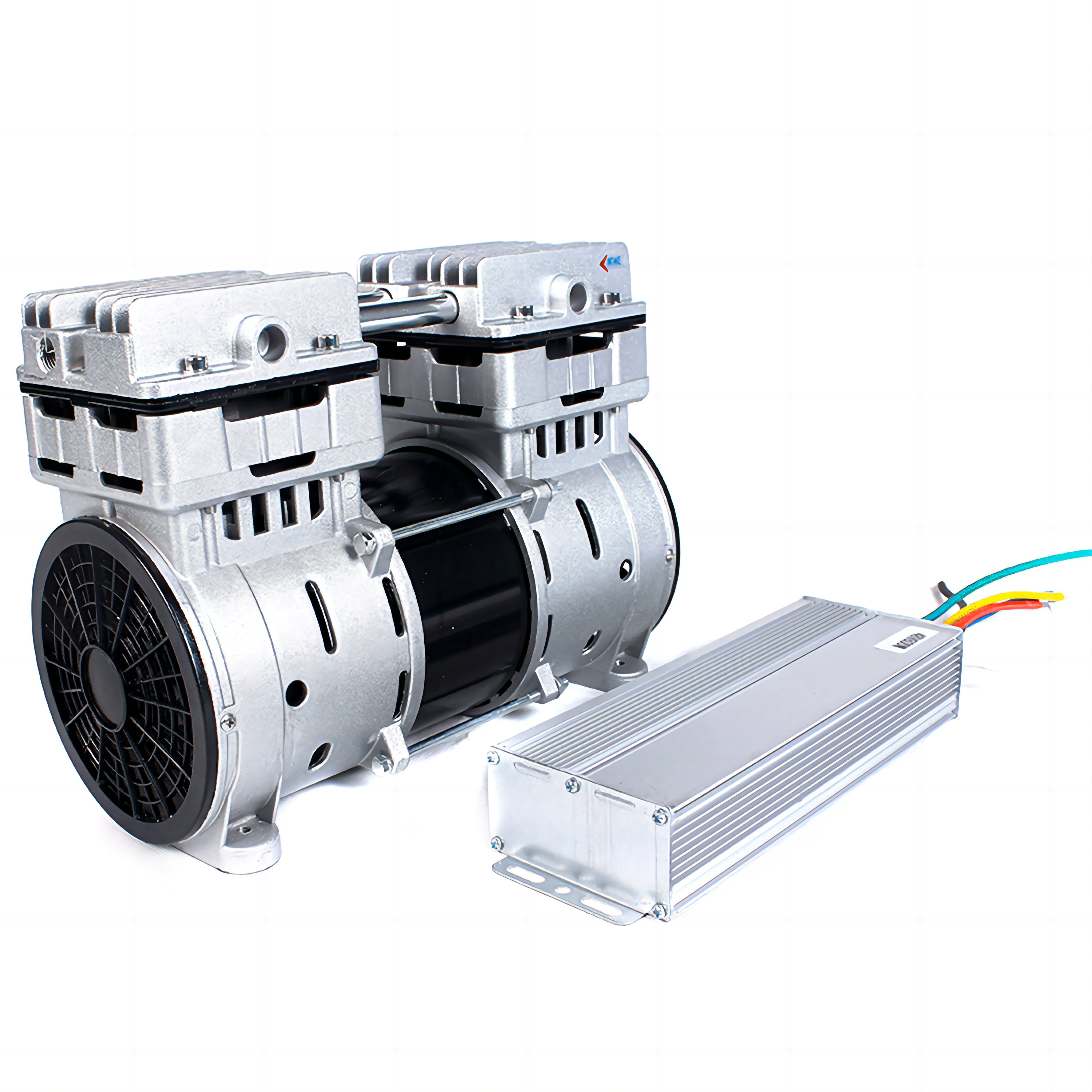 Safety Low Noise Oil Free Piston Air Compressor 120L Portable Pump 800W Dental Silent Oilless Air Compressor