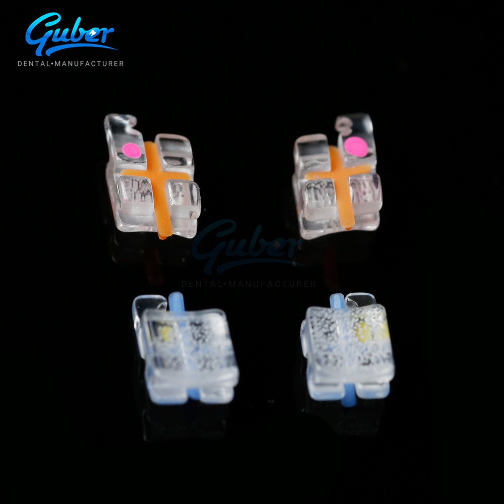 *other dental equipments Dental Original Orthodontic Brackets Sapphire Zafiro Teeth Braces With Hot Sales