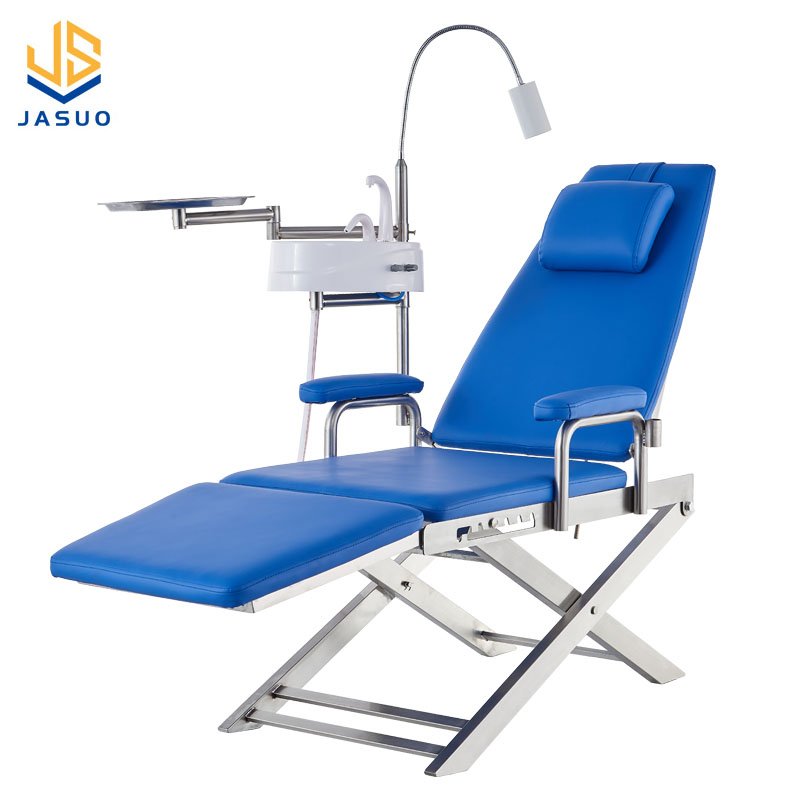 New Foldable Portable Spa Clinic Office Use Foldable Dental Chair Spares Teeth Whitening Portable Dental Chair