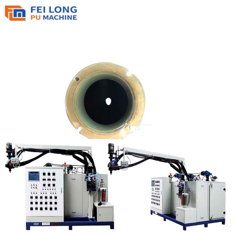 ABRASION AND CORROSION RESISTANT POLYURETHANE URETHANE RUBBER LINING TPU AUTOMATIC CNC THERMOPLASTIC ELASTOMER CASTING MACHINE